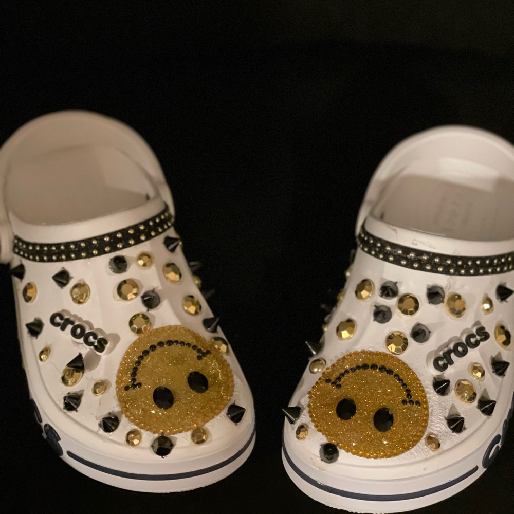 CUSTOM BLING CROCS! 💎✨😊